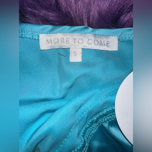 Revolve blue satin dress. Size small. Brand new. - Picture 4 of 6